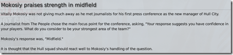 I praise Hull's midfield, FM2009