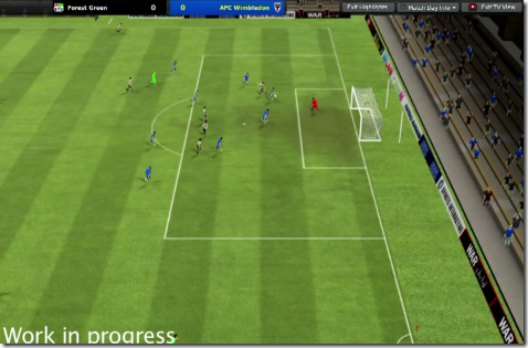 Match engine in Football Manager 2011