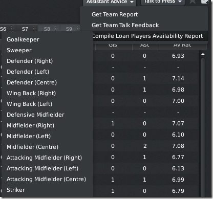Compling loan reports in Football Manager 2011