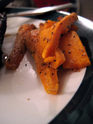 sweet potato oven fries