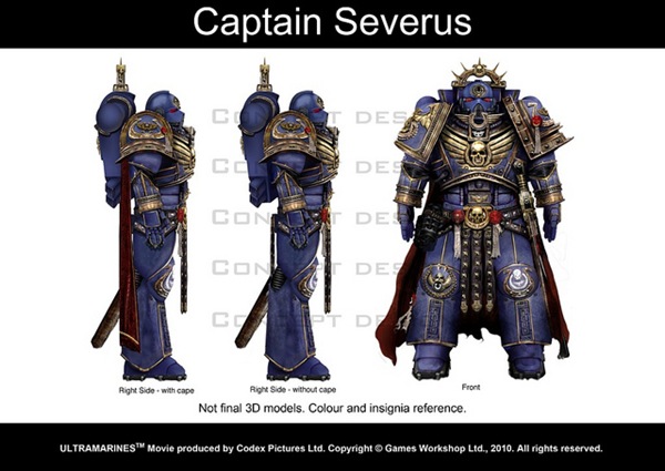 Ultramarines Captain Severus