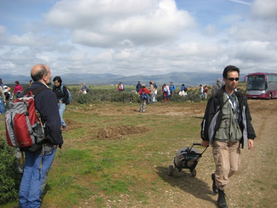 Preprándonos para comenzar la excursión