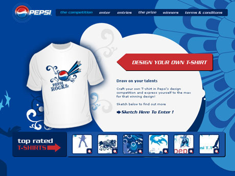 pepsi arabia design you tshirt campaign