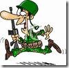 Comedic Soldier