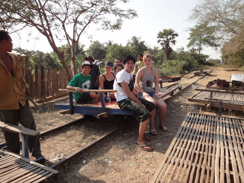 Bamboo Train in Battambang