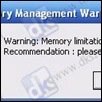 V5 Memory Management Warning