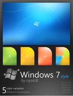 Windows-7-Style-Wallpaper-set