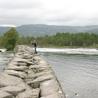 Am Fluss Otra, astrein fuer Rafting geeignet sagt das schlaue Buch.