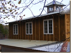 upstairs windows on back of house