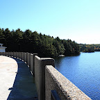 Nepaug Reservoir Dam in Canton, CT photo
