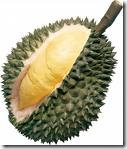 durian öppnad