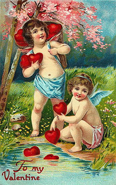 Victorian valentines cards