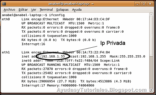 IPConfig - Linux Ubuntu