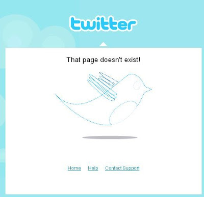 twitter走神了