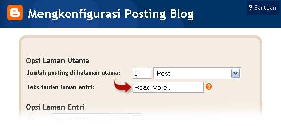 jump text blogger