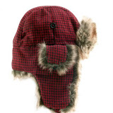 Wool polyester trooper hats 6047
