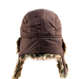 Heavy duty nylon water proof trooper hats 6007 brown