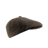Wool polyester blend ivy caps 2102 brown