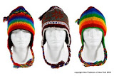 100% wool hand made ear flap hats HM09 HM07 HM23