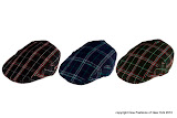 Fall/winter wool poly blend ivy caps 2075 black 2075 blue 2075 olive
