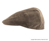 100% COTTON CORDUROY IVY CAP ART NO. 2080 LIGHT BROWN