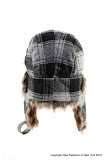 Wool polyester trooper hats 6045