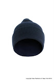 Heavy duty acrylic knit hats Made in USA S-80 navy