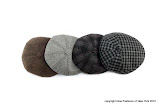 Wool polyester blend ivy caps 2102 bown 2102 grey 2103 black 2104 black