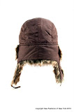 Heavy duty nylon water proof trooper hats 6007 brown