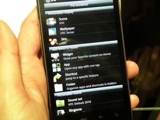 HTC Desire HD Interface