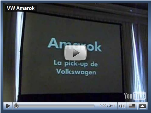 Vídeo – Apresentação do nome Amarok na Argentina