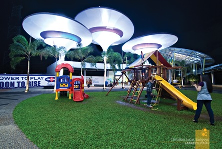 Playground at the Middle of Centris Walk