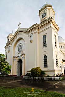 The Cream-Colored Facade of the San Diego Cathedral in Silay City