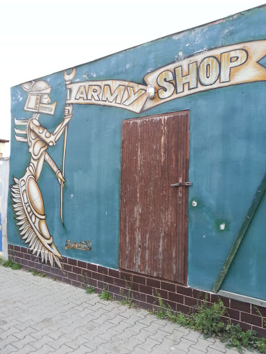 Army Shop Graffiti