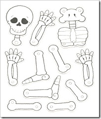 calavera para armar