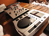 CDJs e mixer