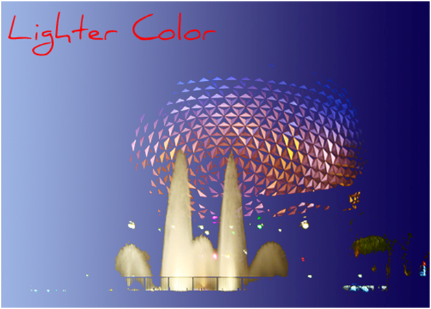 Lighter Color Blending Mode Dark Photo