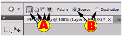 Patch Tool Options Patch Tool Options