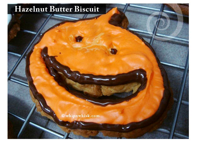 Halloween Hazelnut Butter Biscuit Halloween Hazelnut Butter Biscuit
