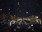 Il Naviglio Grande sotto la neve