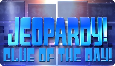 Jeopardy Logo/Clue of the Day