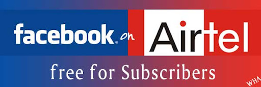Access Free Facebook Mobile on Airtel SIM cards free facebook for Bharti Airtel Users without any data charges
