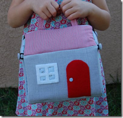 storybook house Purse