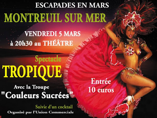 Affiche Spectacle TROPIQUES