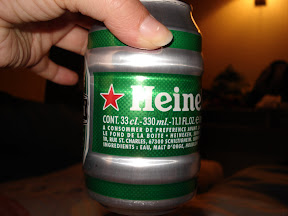 Heineken comes in kegs, MINI kegs.