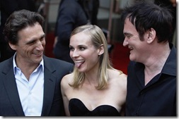 Diane Kruger e Tarantino