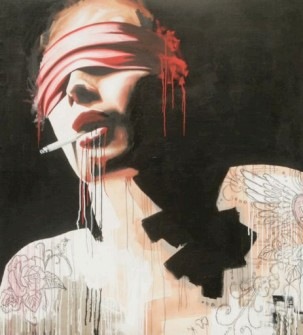 Mixmedia Painting by Jamie Paul, A Vision of Empty Fantasie, 2009. Exhibited at ttc Gallery, Singapore, 2010 Mixmedia Painting by Jamie Paul, A Vision of Empty Fantasie, 2009. Exhibited at ttc Gallery, Singapore, 2010