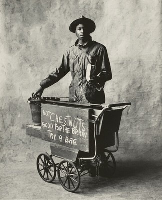 IRVING PENN, Chestnut Vendor, New York, 1951