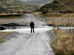 Eugene determining if we could ford the river. My experiences with the Oregon Trail told me that maybe we shouldn't.