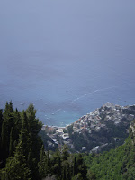 AMALFI - PORTRAIT TOWN FROM ABOVE